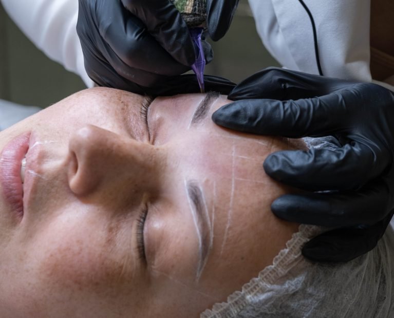 professional approach to microblading, emphasizing the expertise needed to achieve stunning results. cosmetic product manufacturers who sell eyebrow tattooing equipment or aftercare products